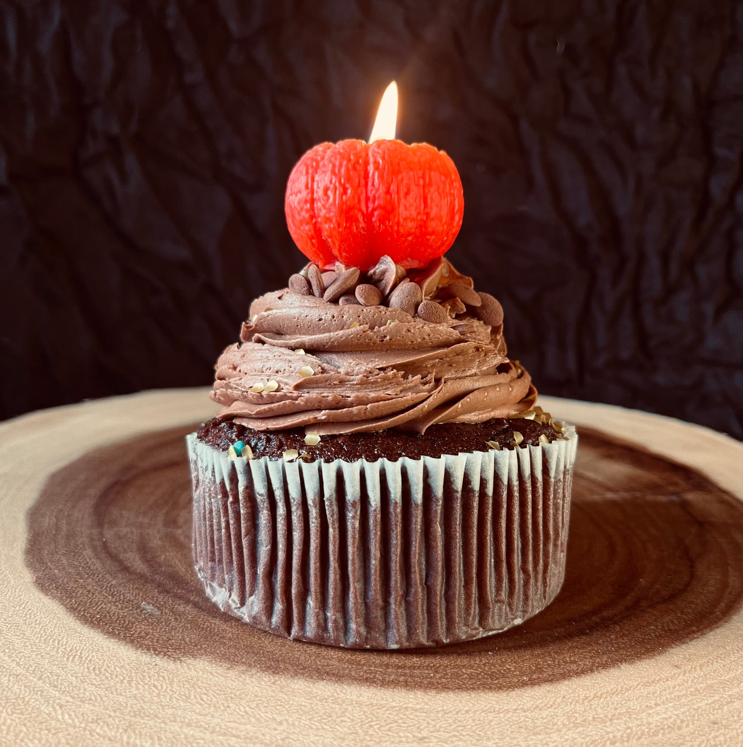 100% Beeswax 'Lil Pumpkin Cake Candle